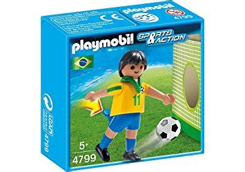 Playmobil® 4799 – Jugador de fútbol de Brasil – La caja de ...
