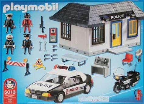 Playmobil 5013 – Police Station Complete Set Rare ...