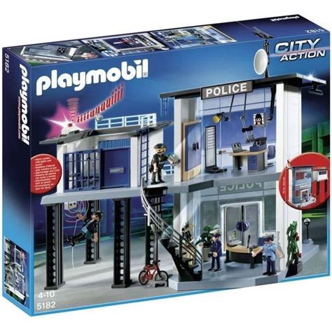 PLAYMOBIL 5182 Commissariat de Police   Achat / Vente ...