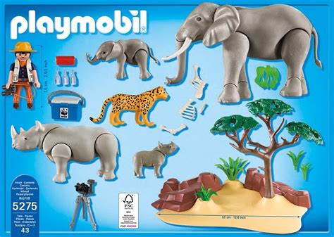 PLAYMOBIL 5275   WWF Forscher bei afrikanischen ...