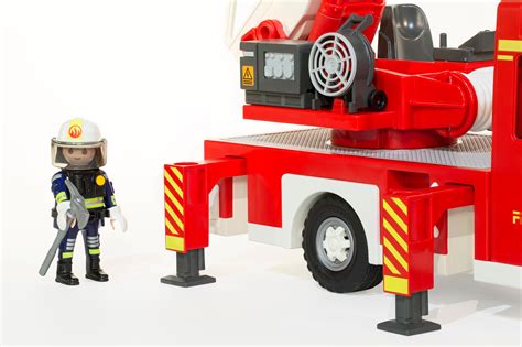 Playmobil 5362 City Action Ladder Unit with Lights and ...