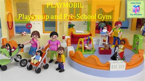 Playmobil 5567 Sunshine Preschool with Gym Extension and ...