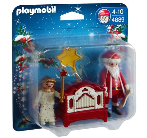 Playmobil 626577   Navidad Ángel+Papá Noel+Órgano: Amazon ...