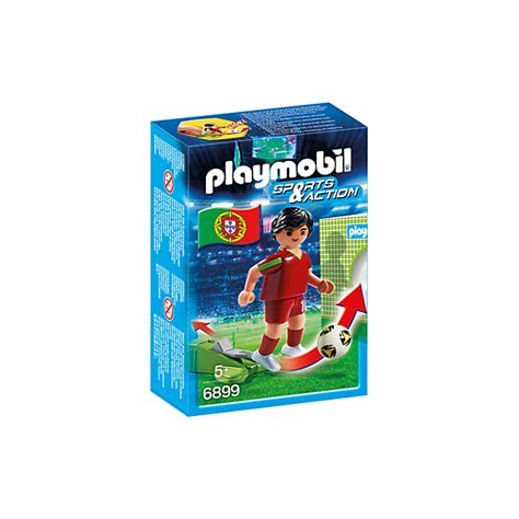 playmobil 6899 jugador de futbol portugal