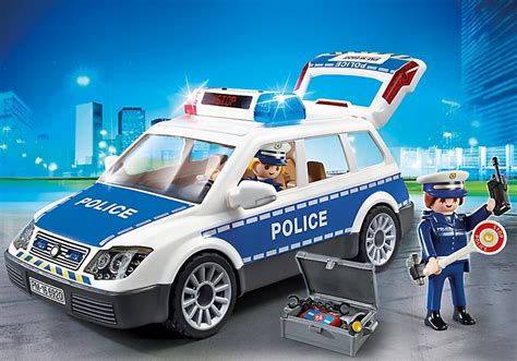 Playmobil 6920 Voiture de police avec gyrophare & sirène