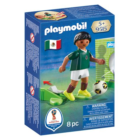 Playmobil® 9515 – Jugador de Fútbol de México – Mundial de ...