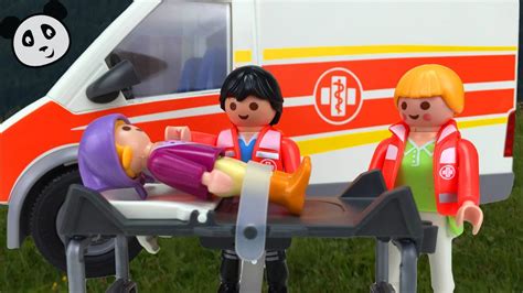 Playmobil Ambulancia   Lisa enfermita   Pandido TV   YouTube