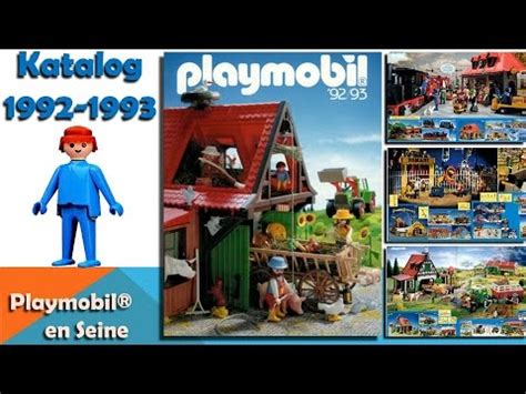 Playmobil Catalogue 1992 1993 YouTube