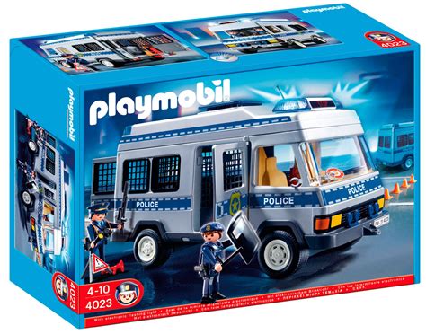 Playmobil City Action   Furgón de policía  626563 : Amazon ...