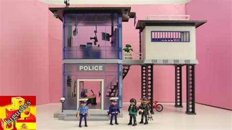 Playmobil City Life Estación de policías 5182 Unboxing ...