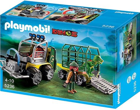 Playmobil Dinosaurios   Vehículo con bebé T Rex  5236 ...