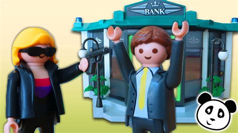 Playmobil en español   Banco con cajero automático ...