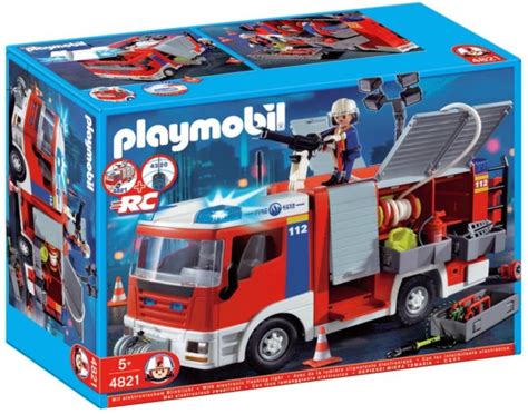 Playmobil Fire Engine with Water Hose 4821 | Table ...