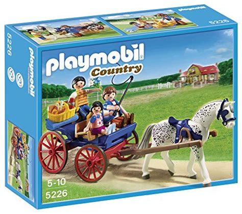 Playmobil Granja   Carruaje con caballo  5226  Playmobil ...