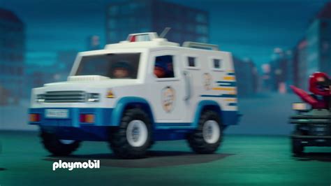 PLAYMOBIL Mega Set de Policía y Vehículo Blindado   YouTube