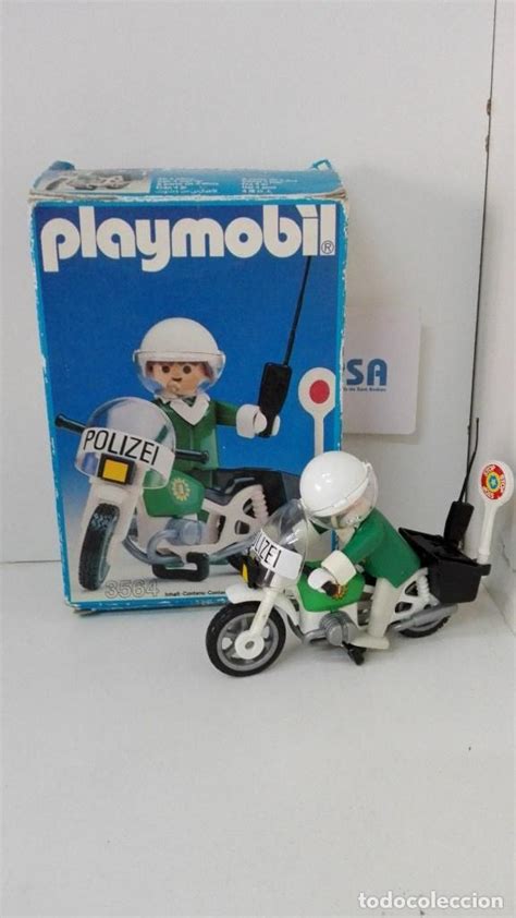 playmobil moto policia antigua en caja   Comprar Playmobil ...