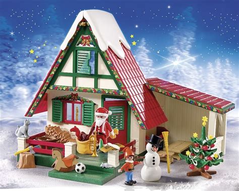 Playmobil Navidad   Casa de Papá Noel, playset  5976 ...