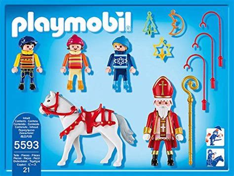 Playmobil Navidad   San Martín con niños, playset  5593 ...