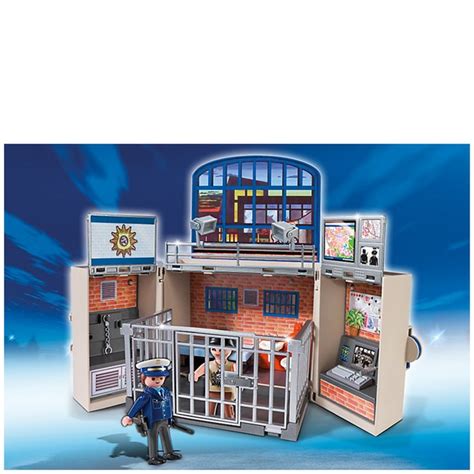 Playmobil Police My Secret Police Station Play Box  5421 ...