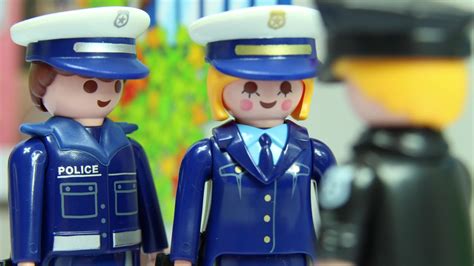PLAYMOBIL POLICE VIDEOS FOR KIDS #1 ESCAPE FROM PLAYMOBIL ...