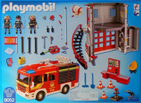 Playmobil Set: 9052 ger   Station and fire truck   Klickypedia