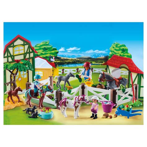 Playmobil Set: 9262   Advent Calendar Riding stable ...