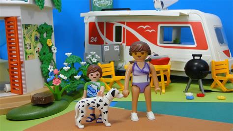 Playmobil Summer Fun camping 5434 CARAVANE caravan   YouTube
