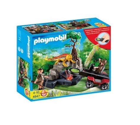 Playmobil   Tesoro Buscador Detector Metal  4847 : Amazon ...