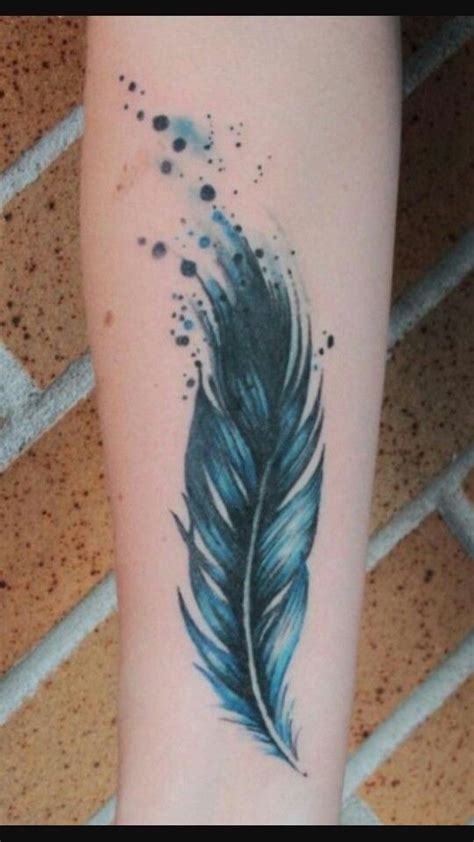 Pluma azul | Aves | Pinterest | Pluma, Azul y Tatuajes