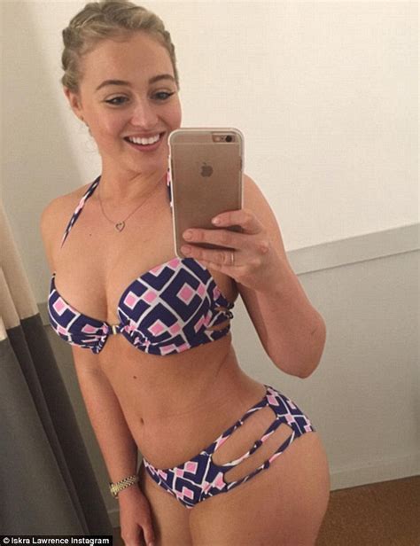 Plus size model Iskra Lawrence reveals how she deals with ...