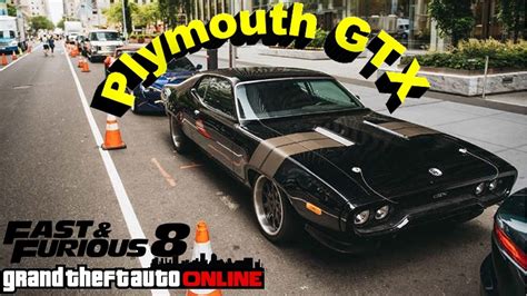 Plymouth GTX: Fast & Furious 8 | Tunagem  GTA Online ...