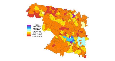 Población de los municipios de Provincia de Zamora entre ...