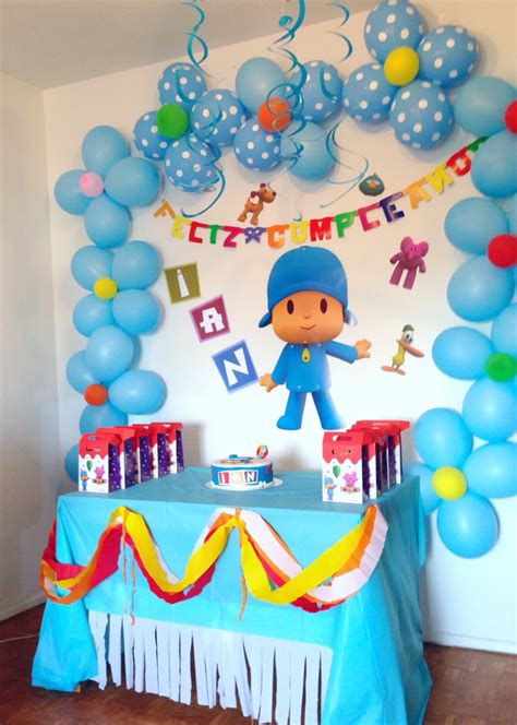 pocoyo decoración cumpleaños infantil ideas birthday party ...