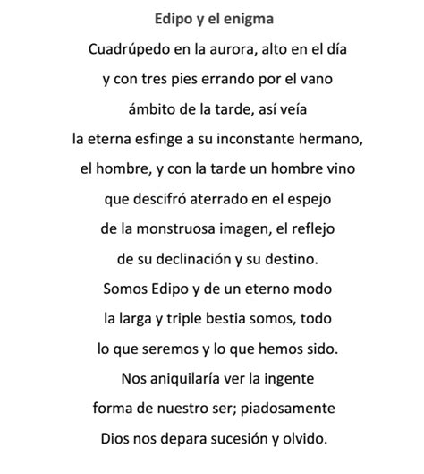 Poema 1964 De Jorge Luis Borges Poemas De | Tattoo Design Bild