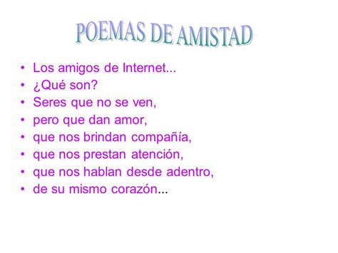 Poema De La Amistad Para Copiar | poemas para amigos las ...