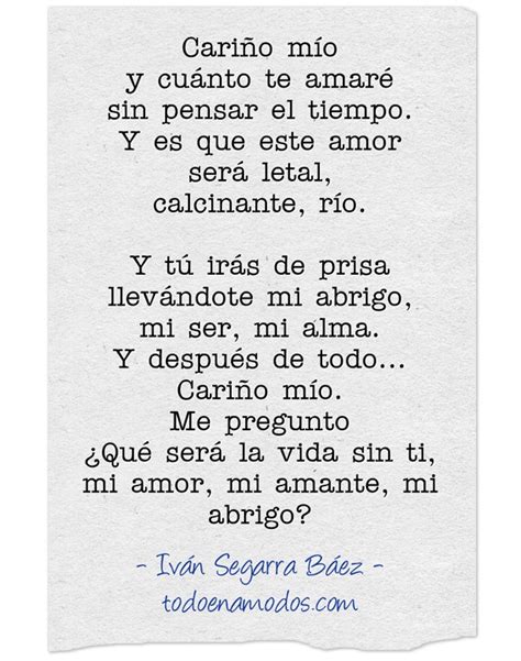 poemas de amor Y después de...  Iván Segarra Báez