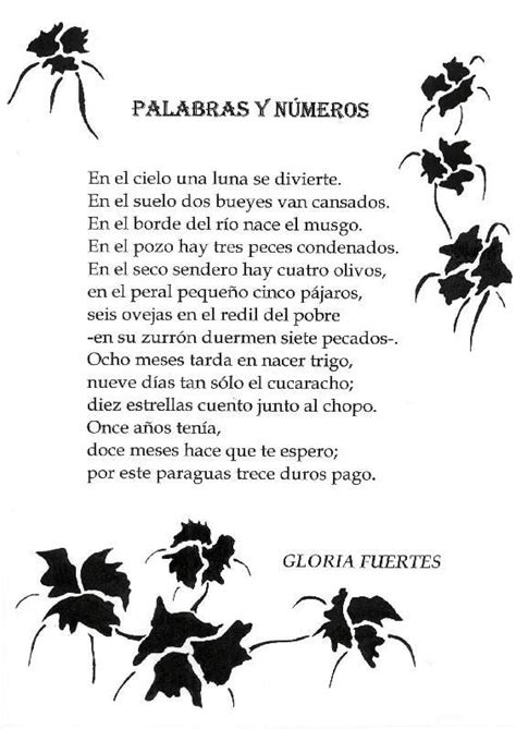 Poemas de Gloria Fuertes | Poemas