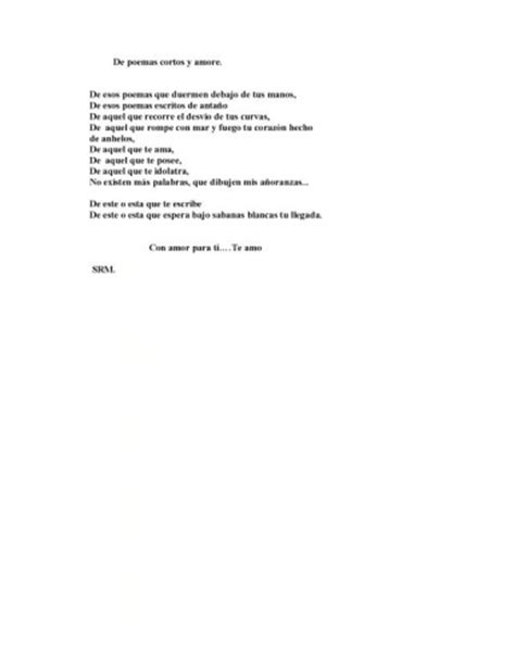 poemas en franc s documento de poemas cortos y amore ...