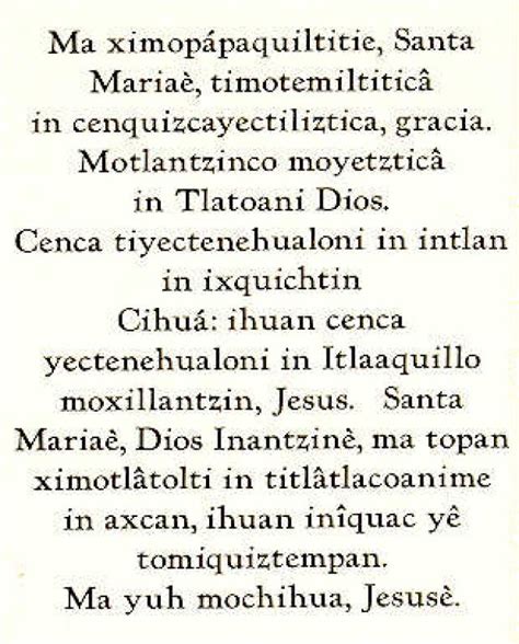 Poemas En Nahuatl Y Su Traduccion ...