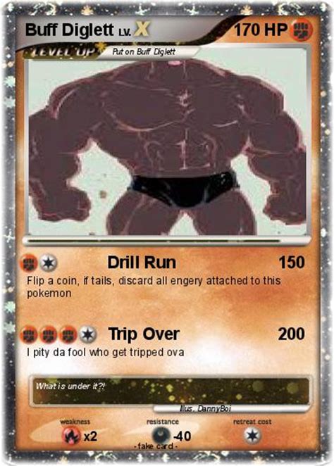 Pokémon Buff Diglett 4 4   Drill Run   My Pokemon Card