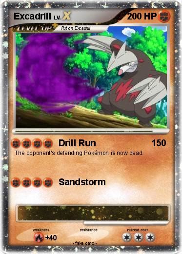 Pokémon Excadrill 63 63   Drill Run   My Pokemon Card