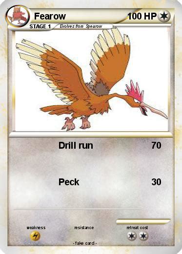 Pokémon Fearow 66 66   Drill run   My Pokemon Card