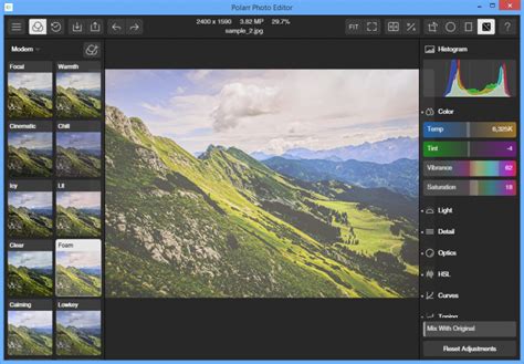 Polarr Photo Editor gets a Windows 7+ desktop release
