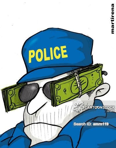 Police Corruption News and Political Cartoons
