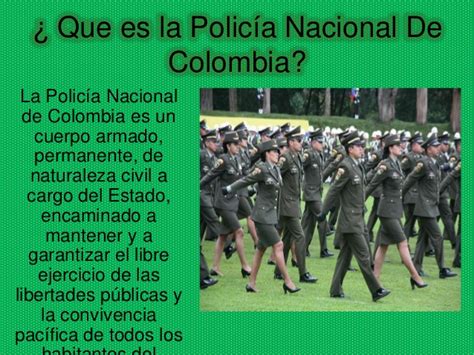 Policía nacional de colombia