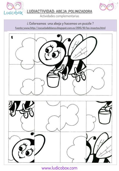 Polinización de las abejas: actividades para niños ...