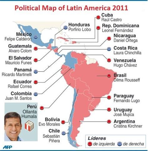 Political Map of Latin America in 2011. | Maps   Latin ...