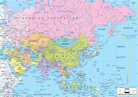 Political Map Southeast Asia Capitals