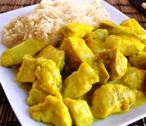 Pollo al Curry con Arroz Blanco | Mis Recetas Caseras