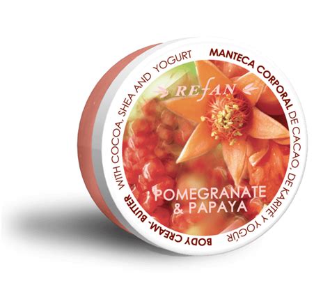 Pomegranate and Papaya Body cream butter   Refan